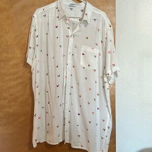 Pride Mickey Button Up